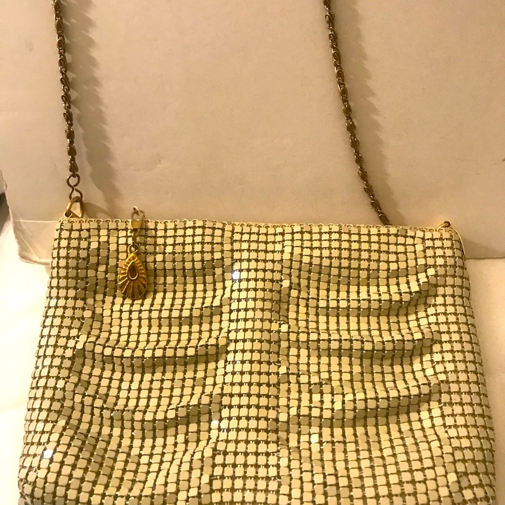Vintage Metallic Mesh Purse
